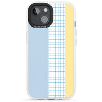 Abstract Grid Blue & Yellow