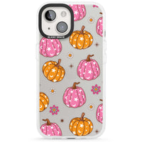 Motif de citrouilles Fleurs et Étoiles