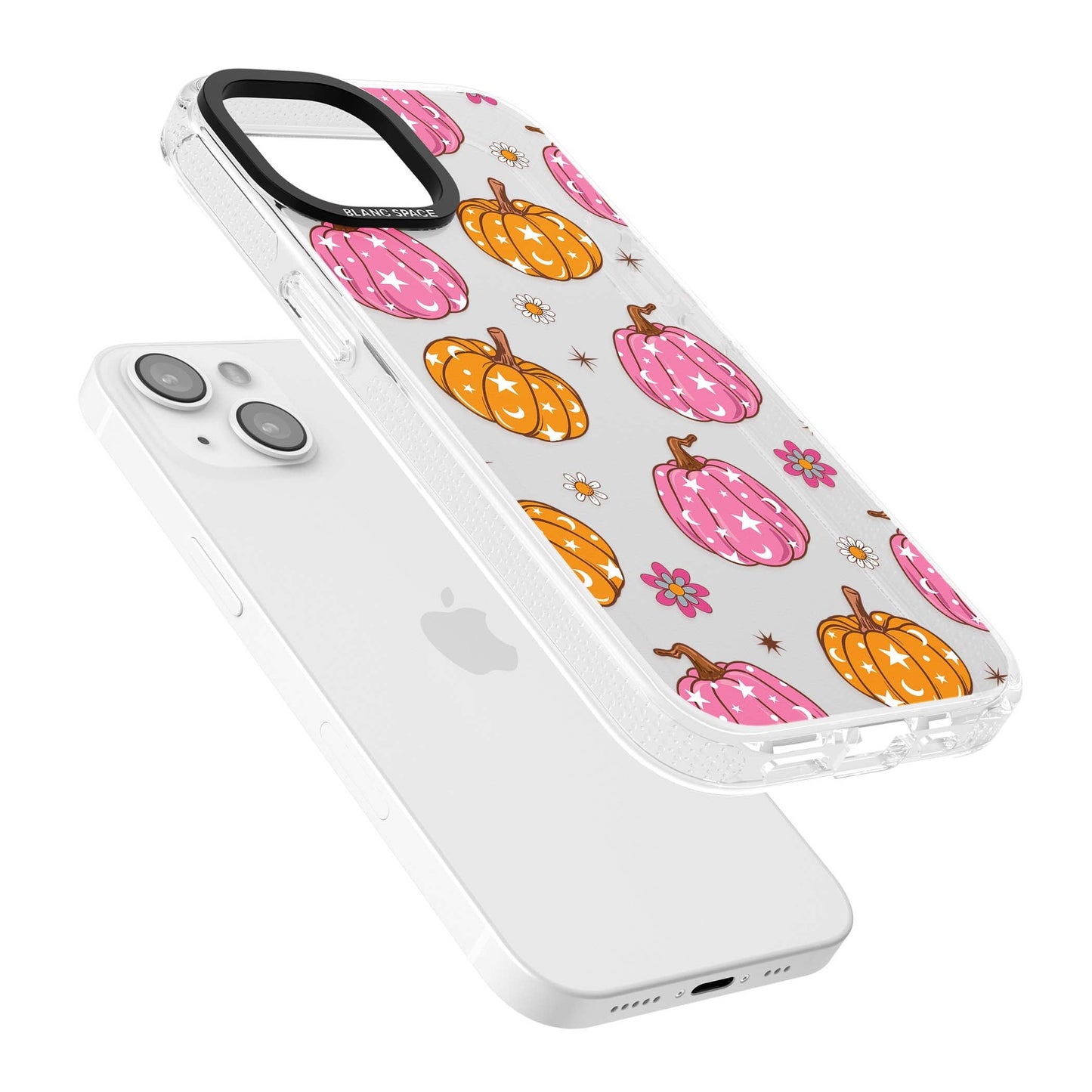 Motif de citrouilles Fleurs et Étoiles