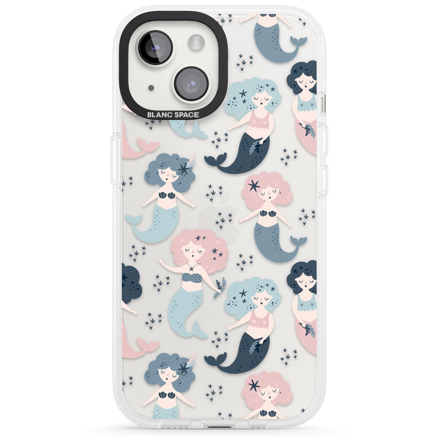 Pastellfarbene Meerjungfrauen