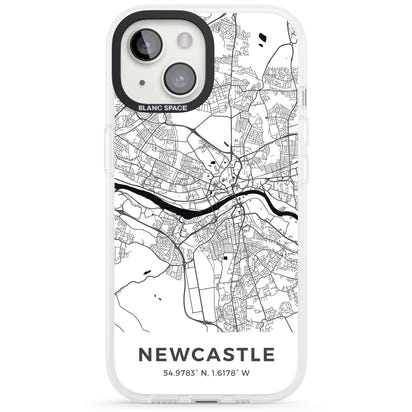 Stadtplan von Newcastle