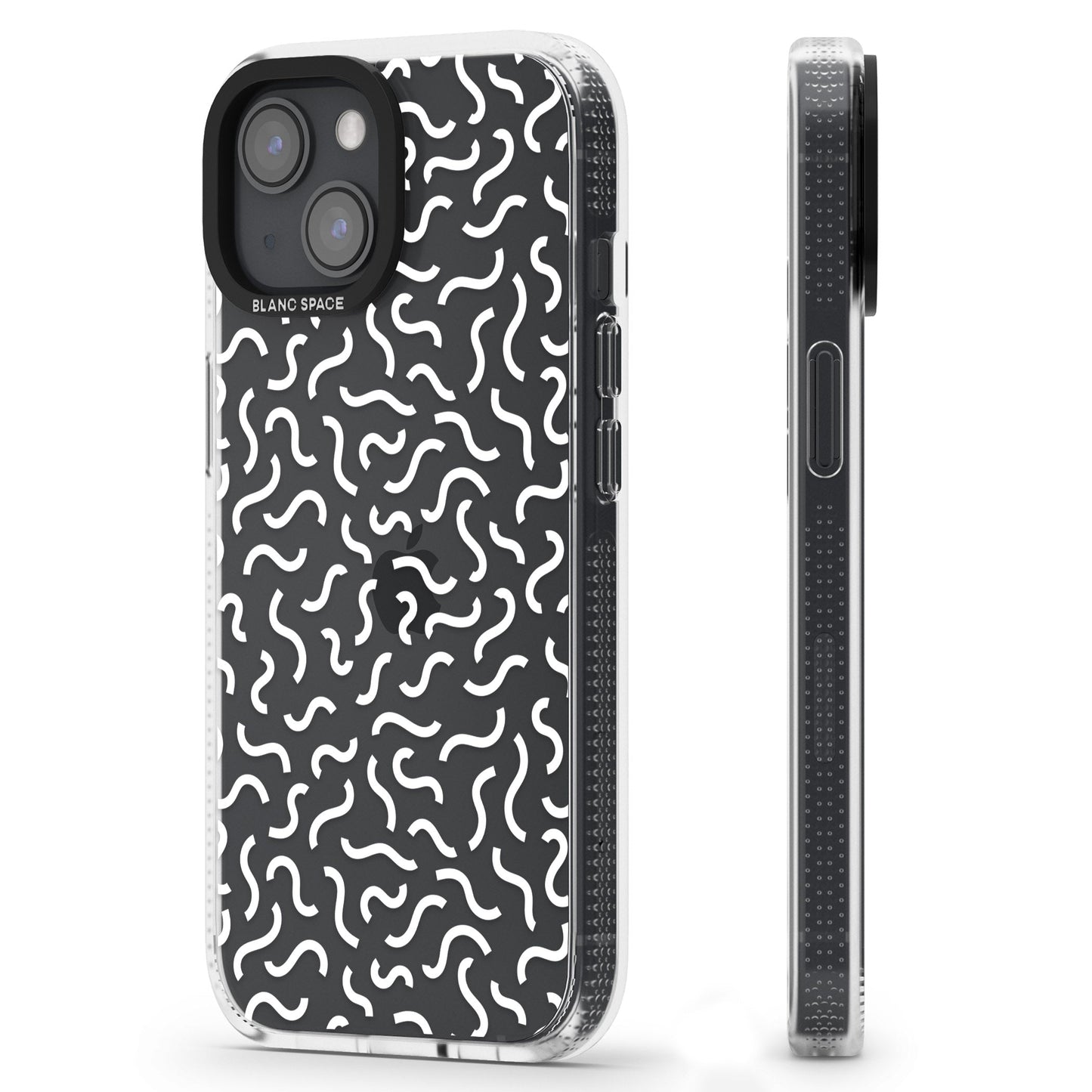 Schwarz-weißes Wellenmuster