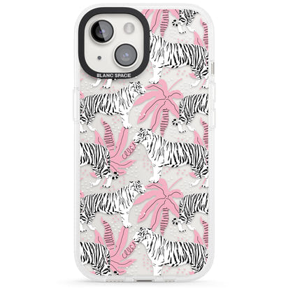 Rosa-weiße tropische Tiger