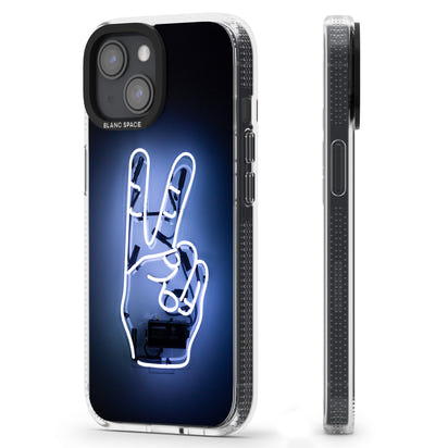 Neon Peace Sign