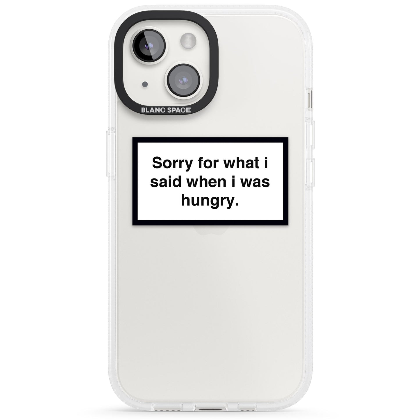 Sorry For What I Said