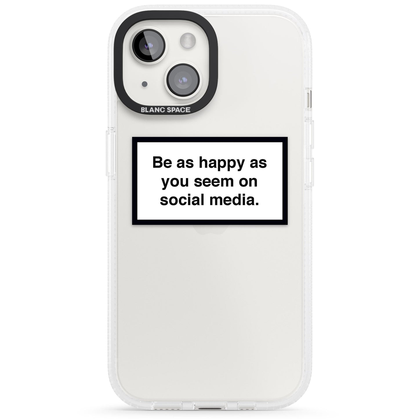 Heureux sur les réseaux sociaux