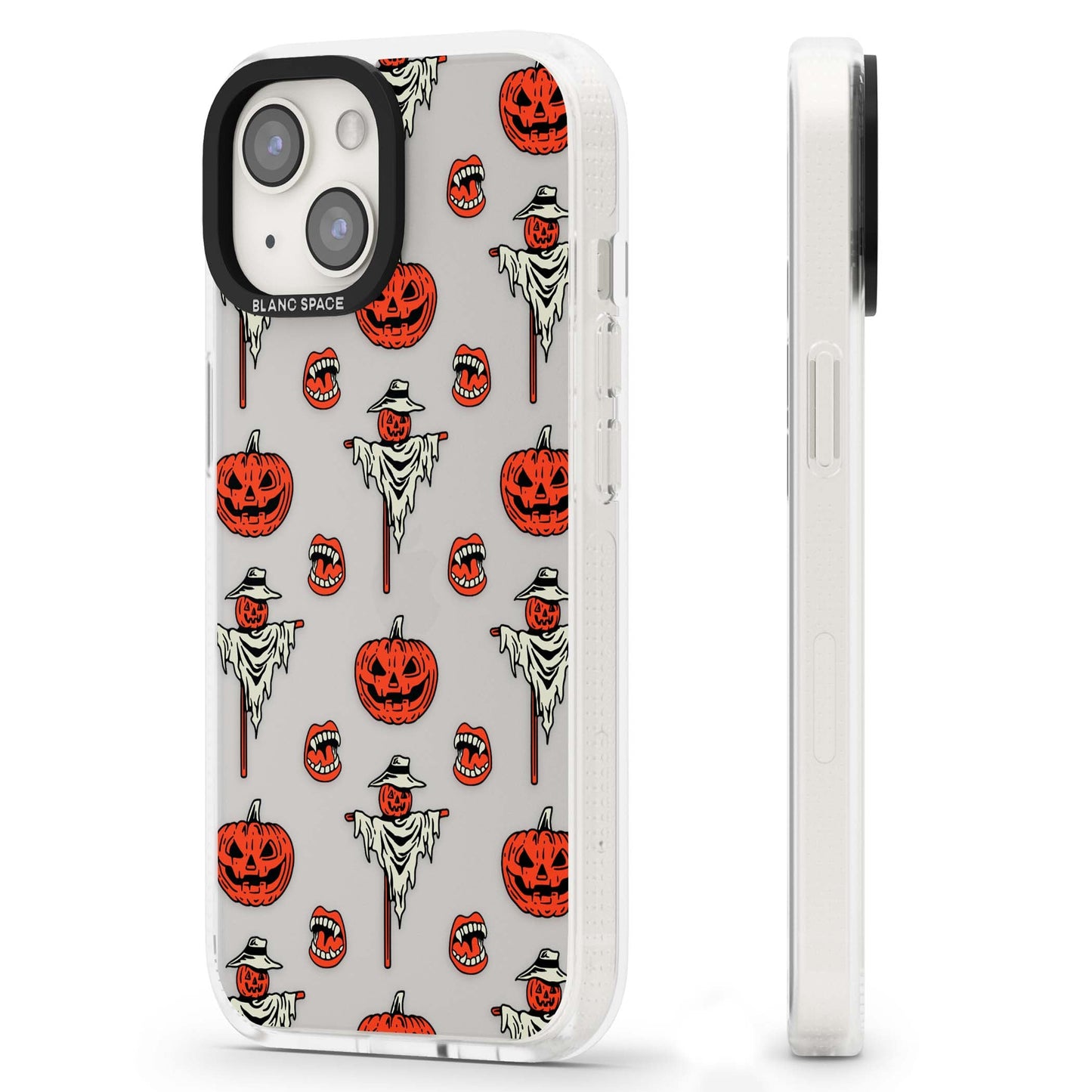 Retro Red Pumpkins & Scarecrows