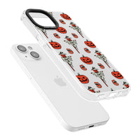 Retro Red Pumpkins & Scarecrows