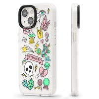 Autocollant introverti