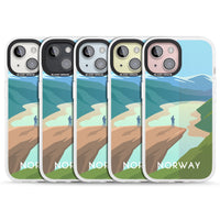 Vintage Travel Poster Norway