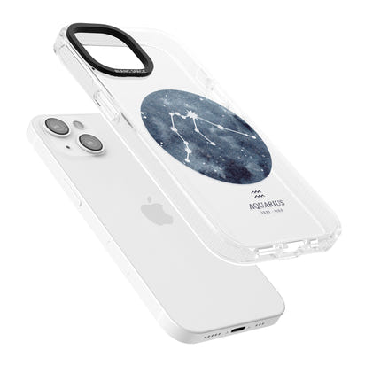 Aquarius Zodiac Blue