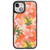 Hawaiian Flowers Abstract Pattern