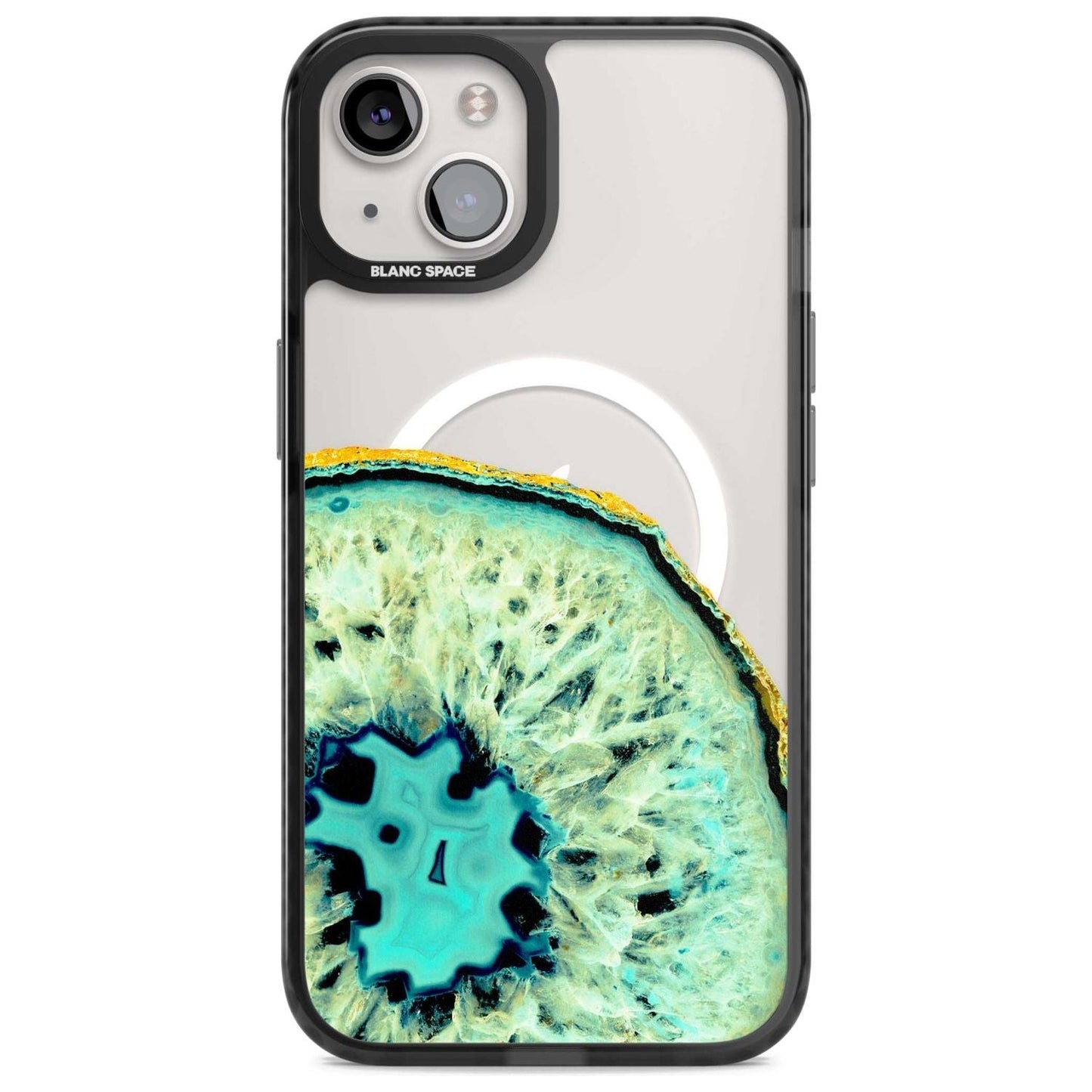 Géode turquoise en cristal