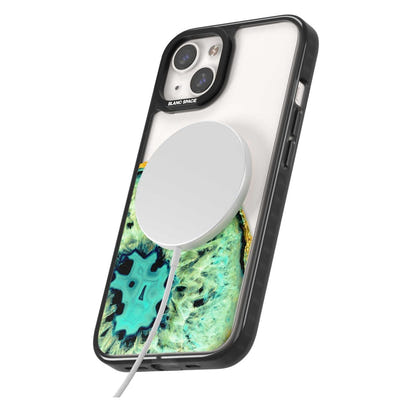 Géode turquoise en cristal