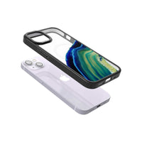 Grüne und blaue Smaragd-Geode