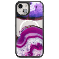 Tranche de cristal d'améthyste