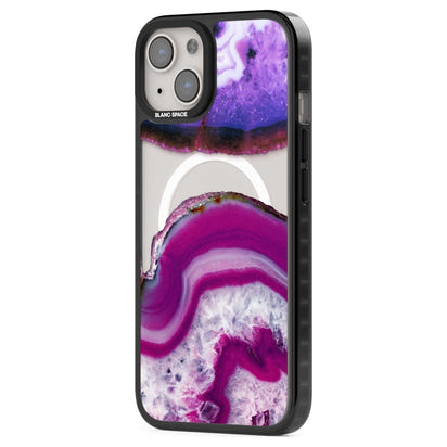 Tranche de cristal d'améthyste