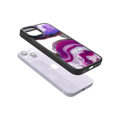 Tranche de cristal d'améthyste