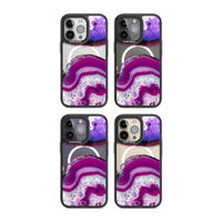 Tranche de cristal d'améthyste