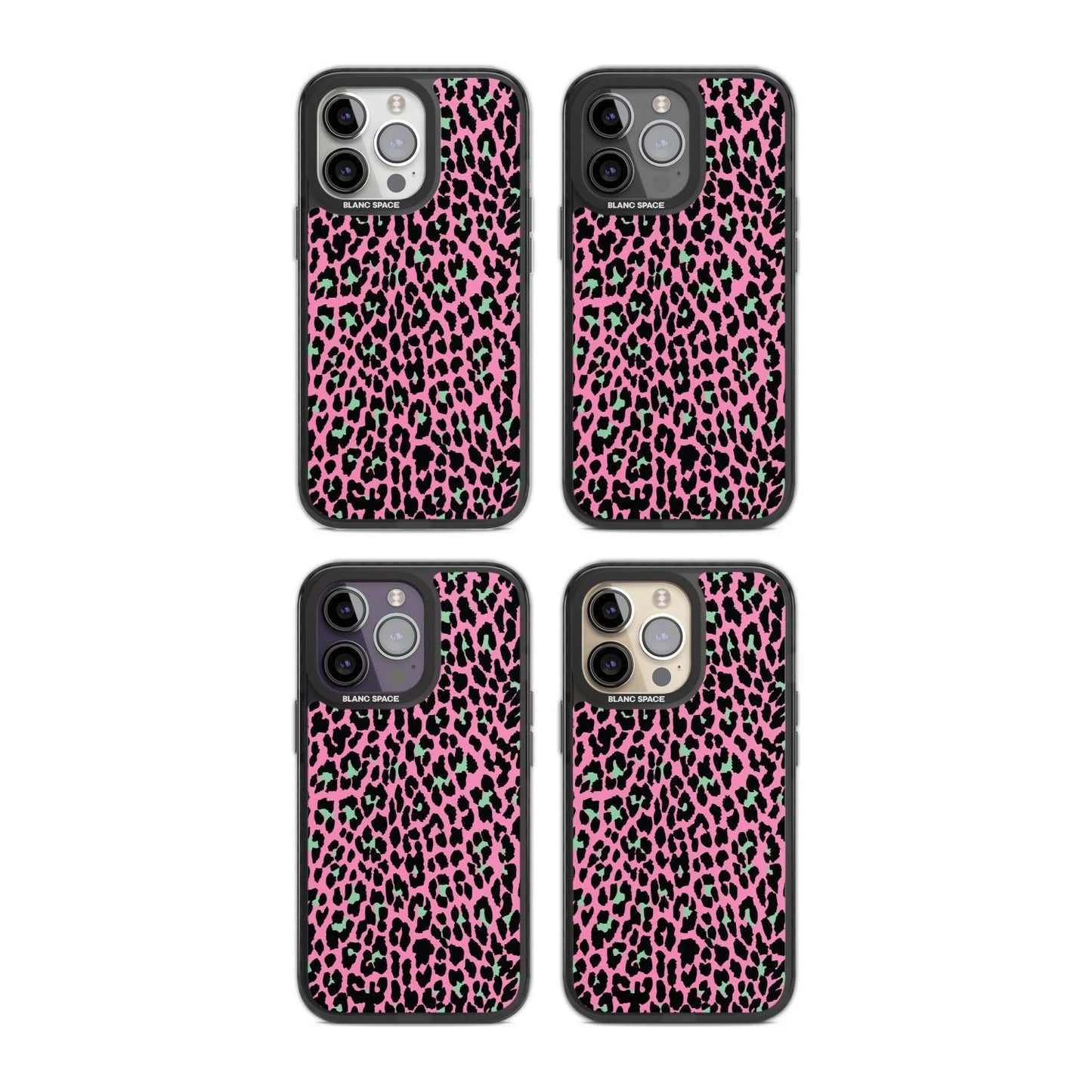 Rosa &amp; Grüner Leopard