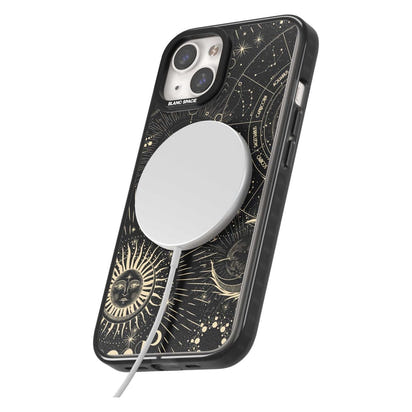 Soleil cosmique et symboles du zodiaque