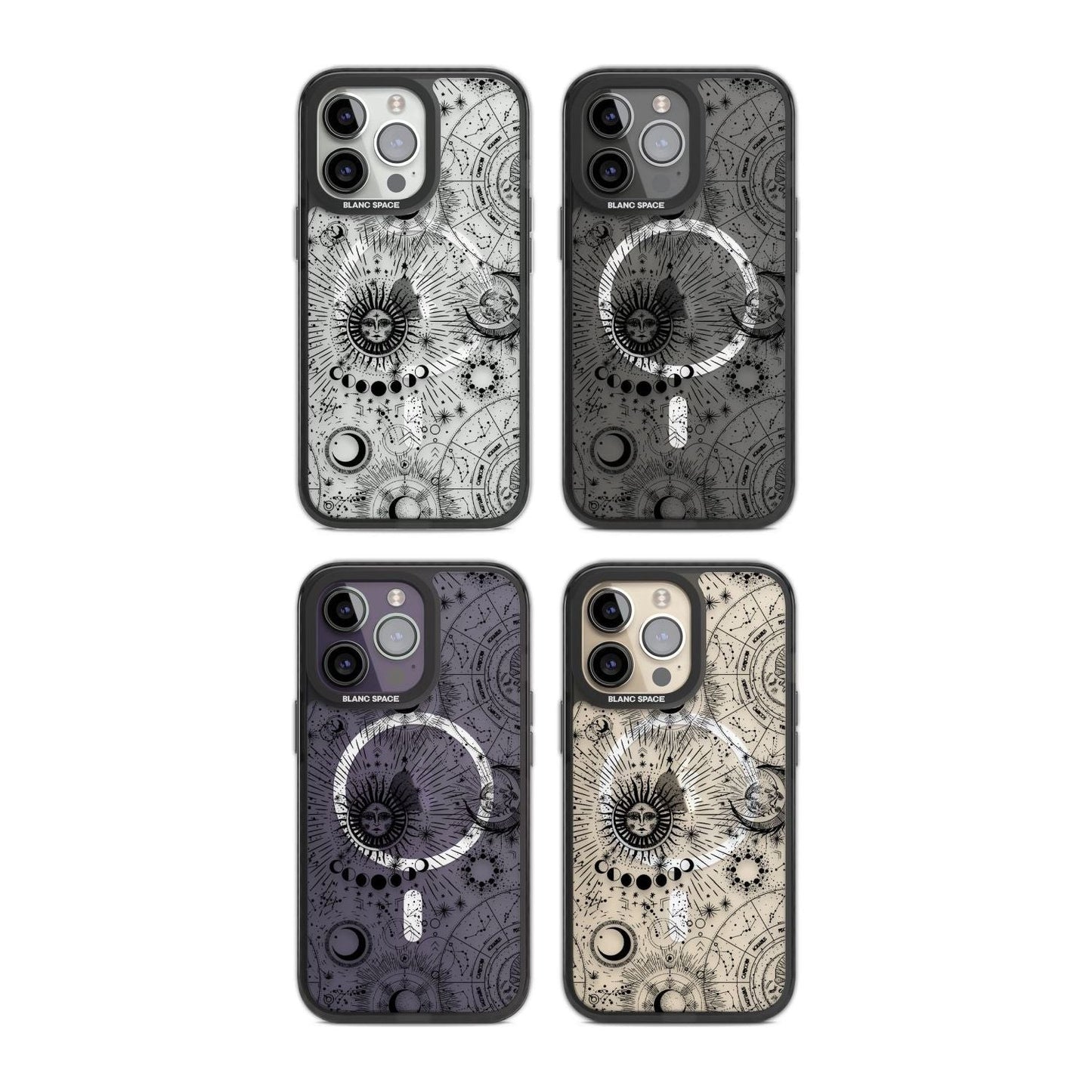 Soleils et Zodiaque Carte solaire