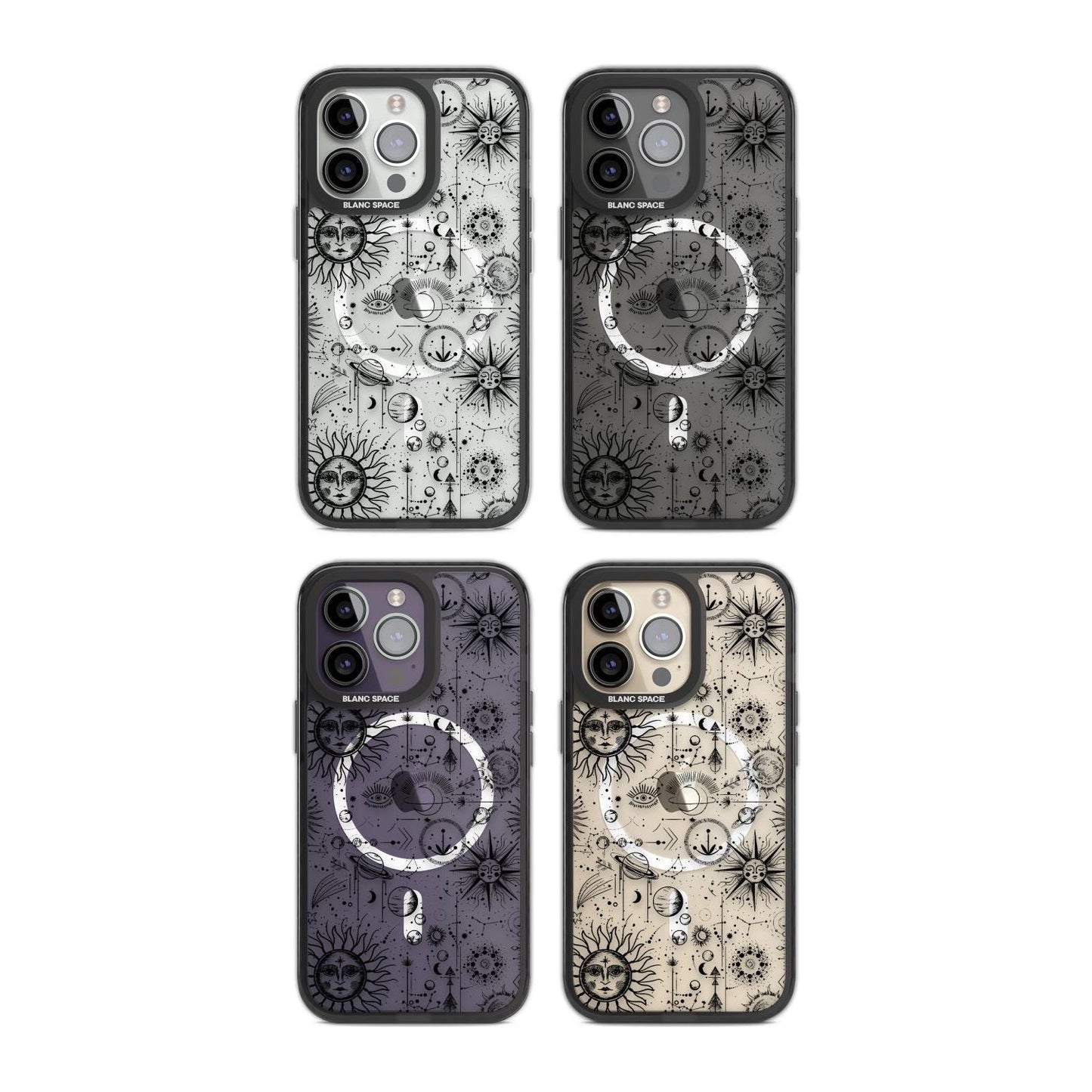 Cosmic Sun & Planets Zodiac