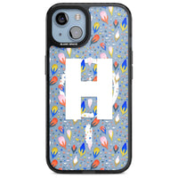 Personalised Abstract Floral Initial