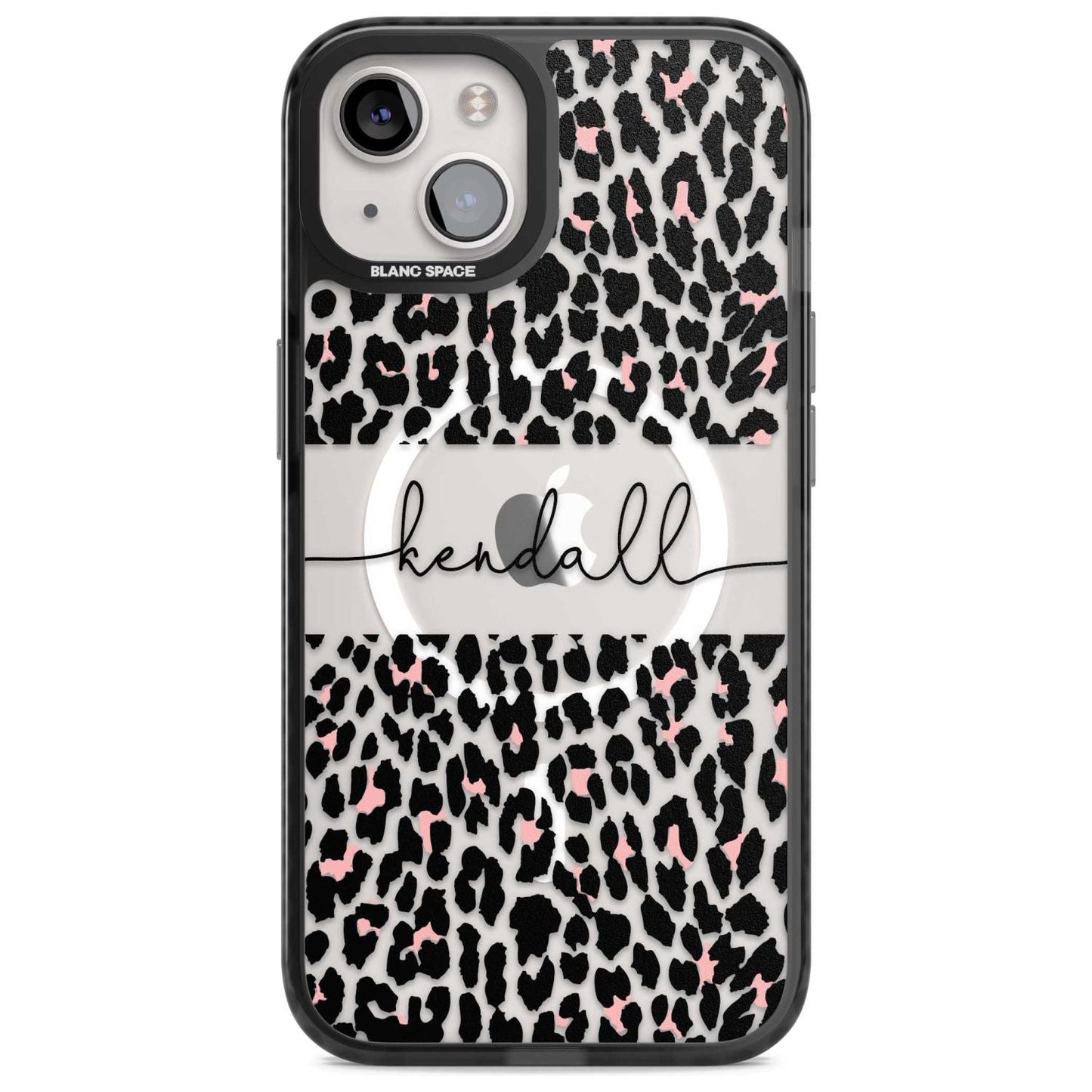 Personalised Cursive Leopard Spots
