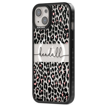 Personalised Cursive Leopard Spots