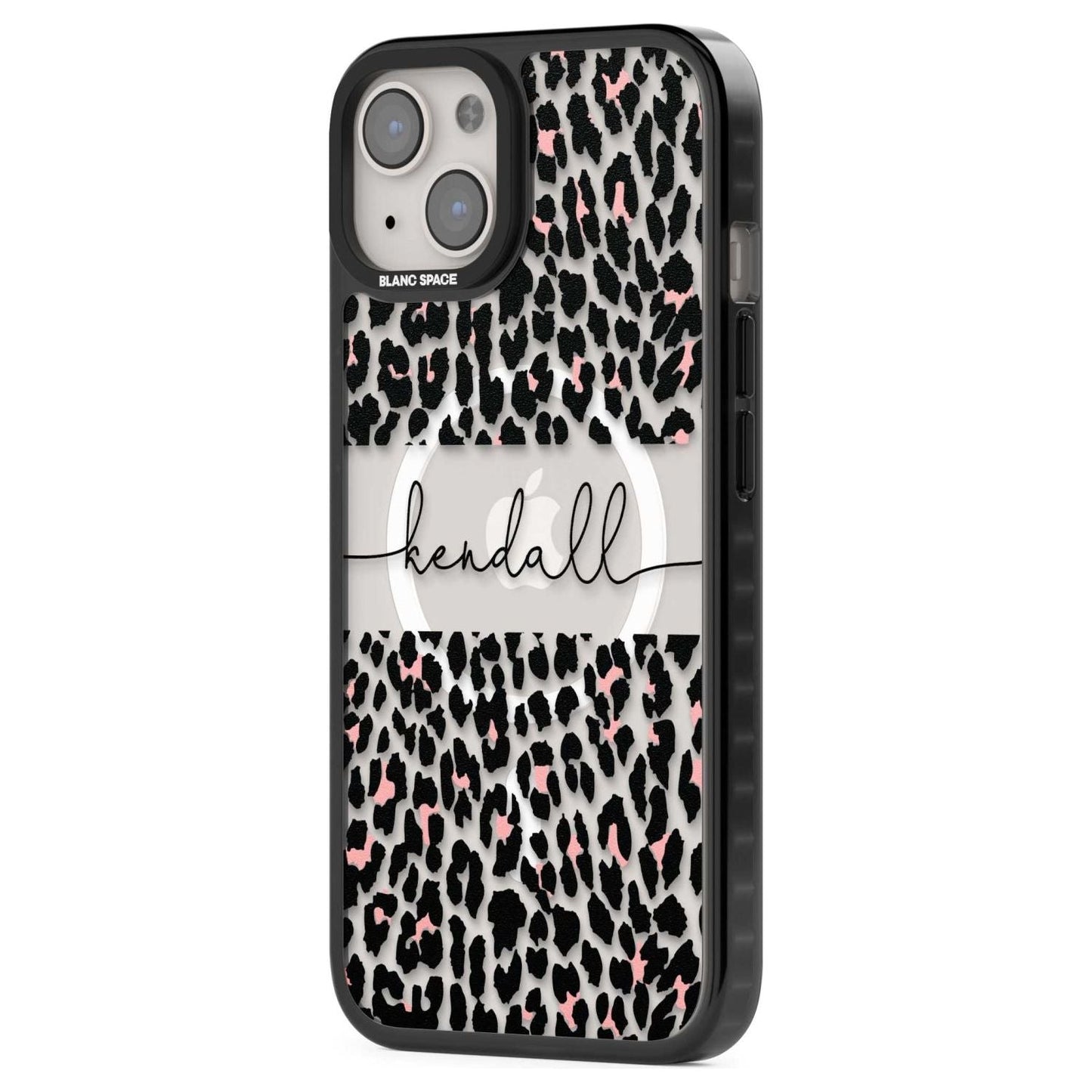 Personalised Cursive Leopard Spots