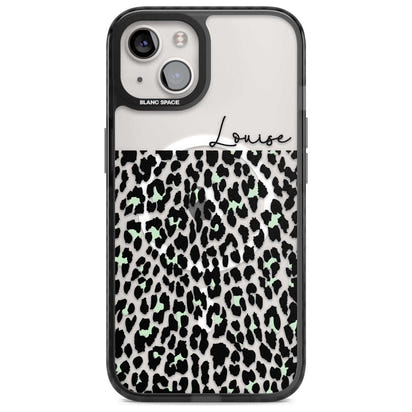 Personalised Seafoam Leopard