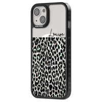 Personalised Seafoam Leopard