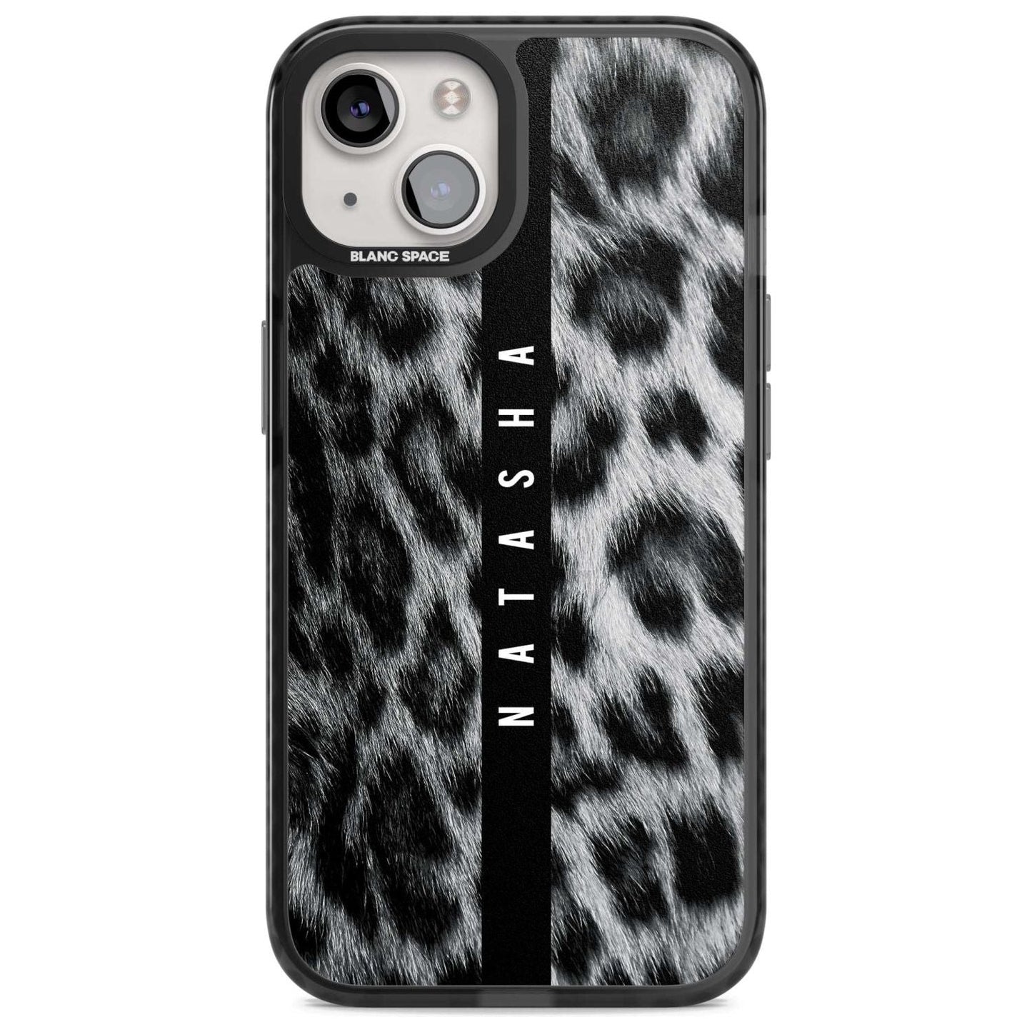 Personalised Snow Leopard Print