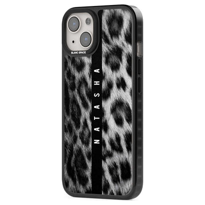 Personalised Snow Leopard Print