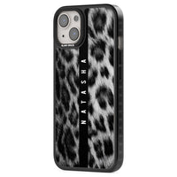 Personalised Snow Leopard Print