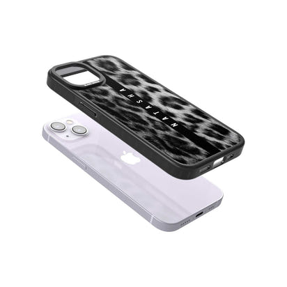 Personalised Snow Leopard Print