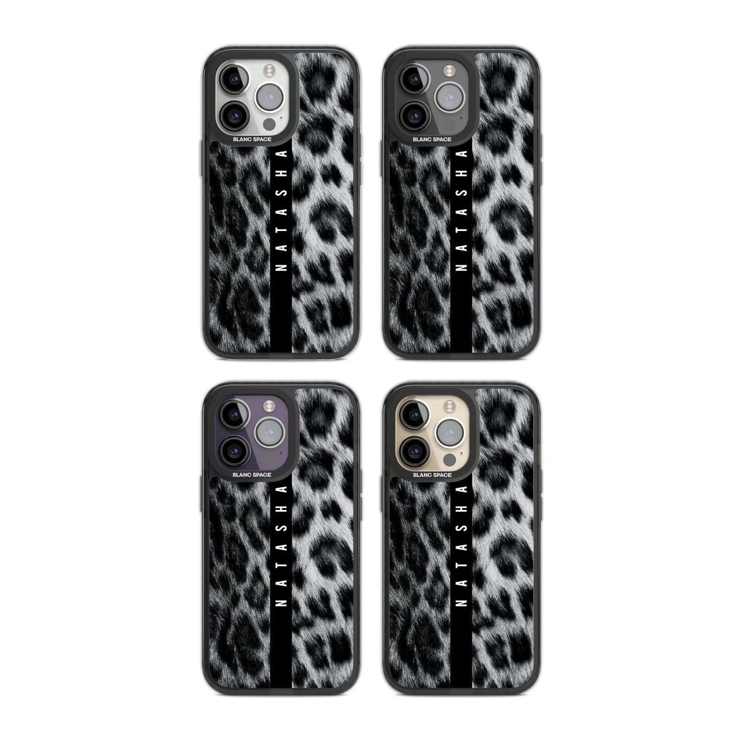 Personalised Snow Leopard Print