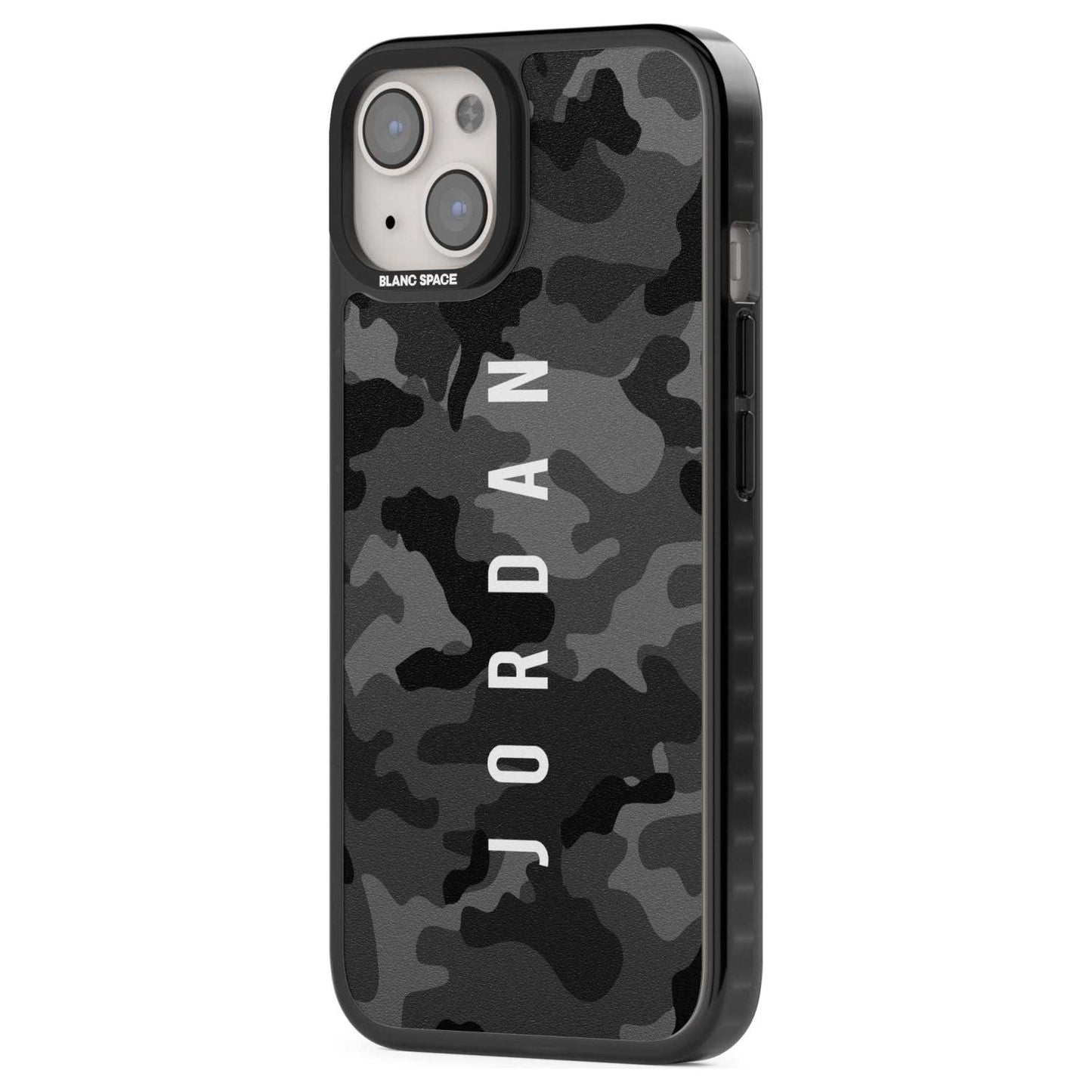 Personalised Black Camouflage Name