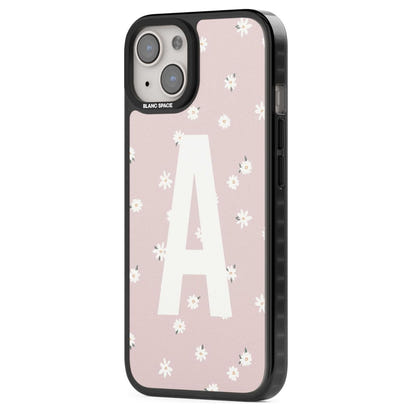 Personalised Pink Daisy Initial