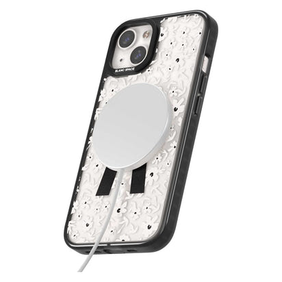 Initiale en gras personnalisée et florale