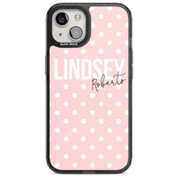 Personalised Pink Polka