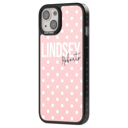 Personalised Pink Polka