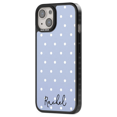 Personalised Simple Light Blue Dots