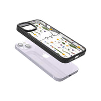 Chaîne de fleurs sauvages personnalisée