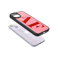 Personalised Red & Pink Letters