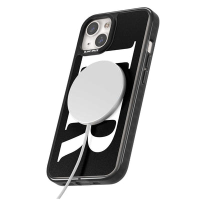 Lettres blanches et noires personnalisées