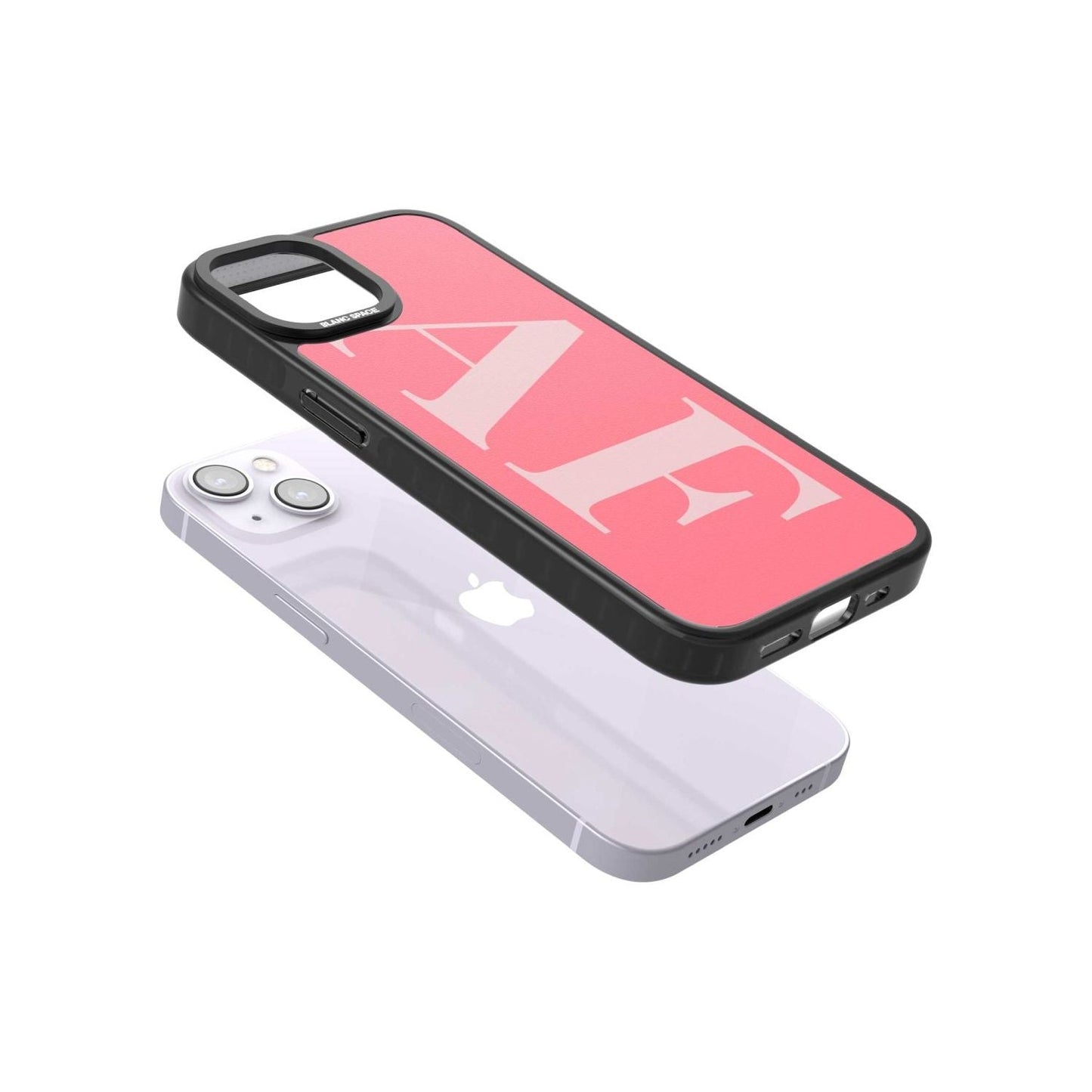 Personalised Light & Dark Pink Green Letters