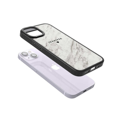 Personalised Light Grey Marble