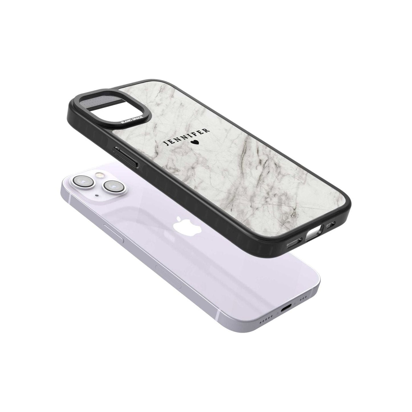 Personalised Light Grey Marble